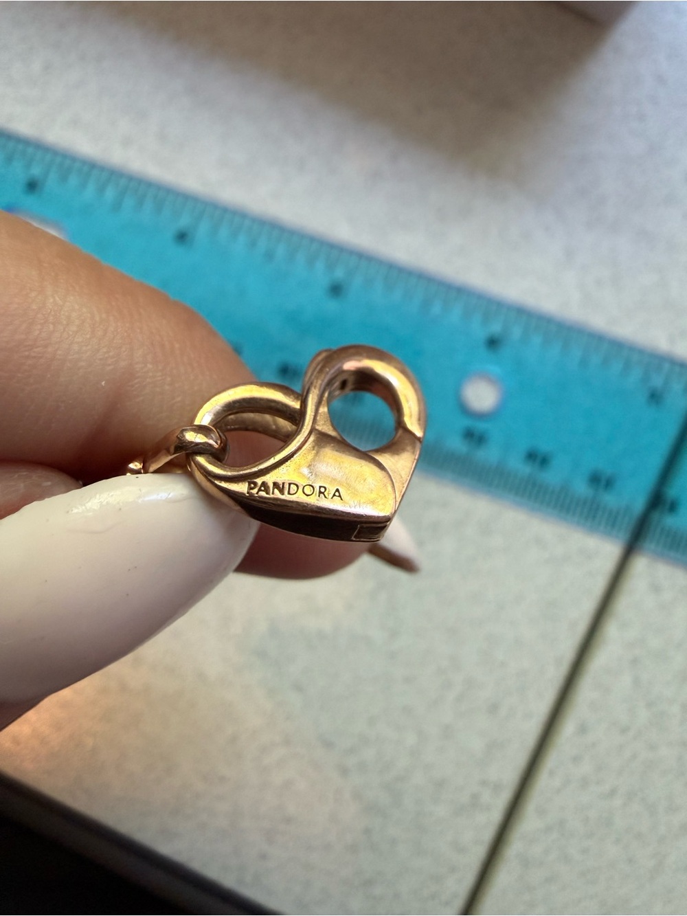 Pandora Moments Rose Gold Studed Bracelet - Picture 5 of 10